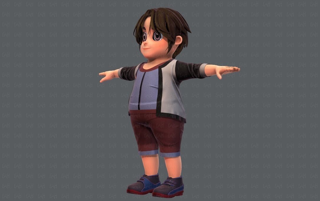 Base BoyV06 Clothing V01 3D model_10