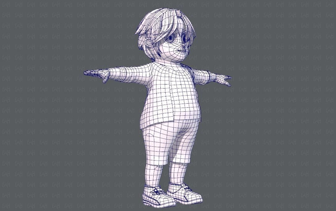 Base BoyV06 Clothing V01 3D model_12