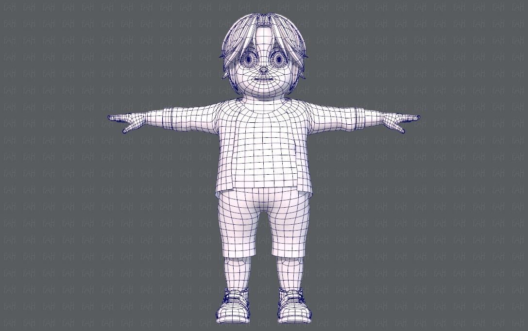 Base BoyV06 Clothing V01 3D model_11