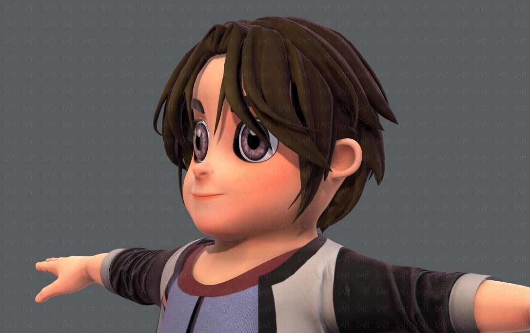 Base BoyV06 Clothing V01 3D model_26