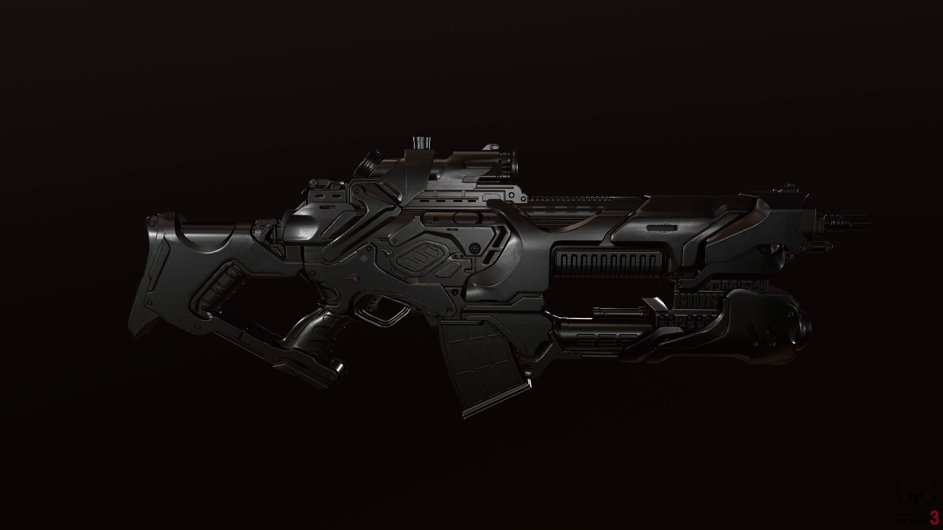 Zerstorer star wars ship in space Low-poly 3D model_17