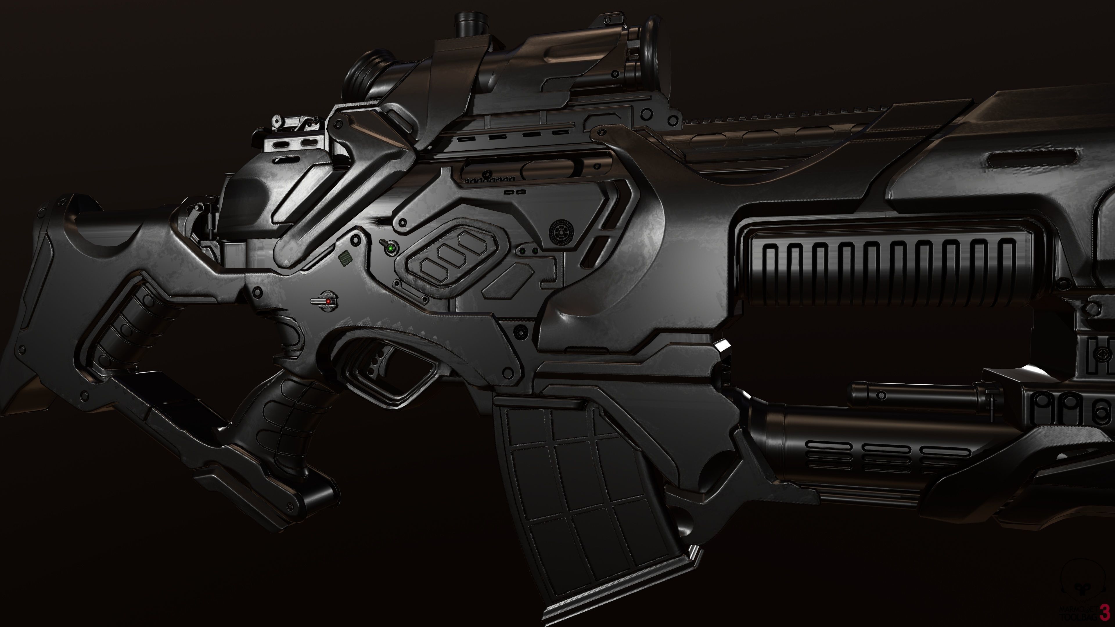 Zerstorer star wars ship in space Low-poly 3D model_21