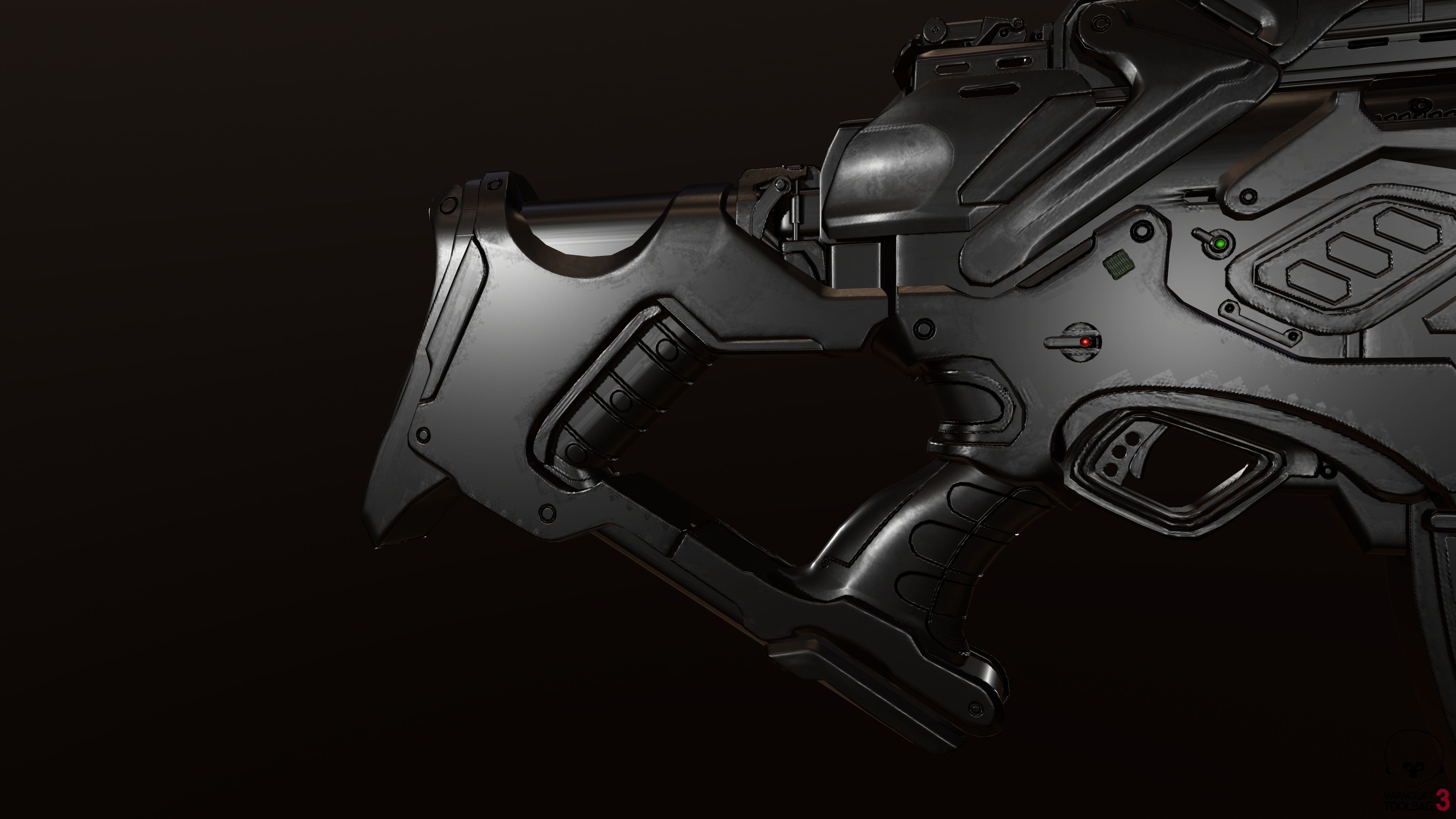 Zerstorer star wars ship in space Low-poly 3D model_19