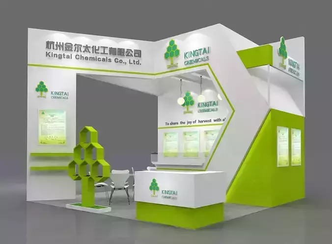 Hangzhou Jiner 36 square meters three open booth model