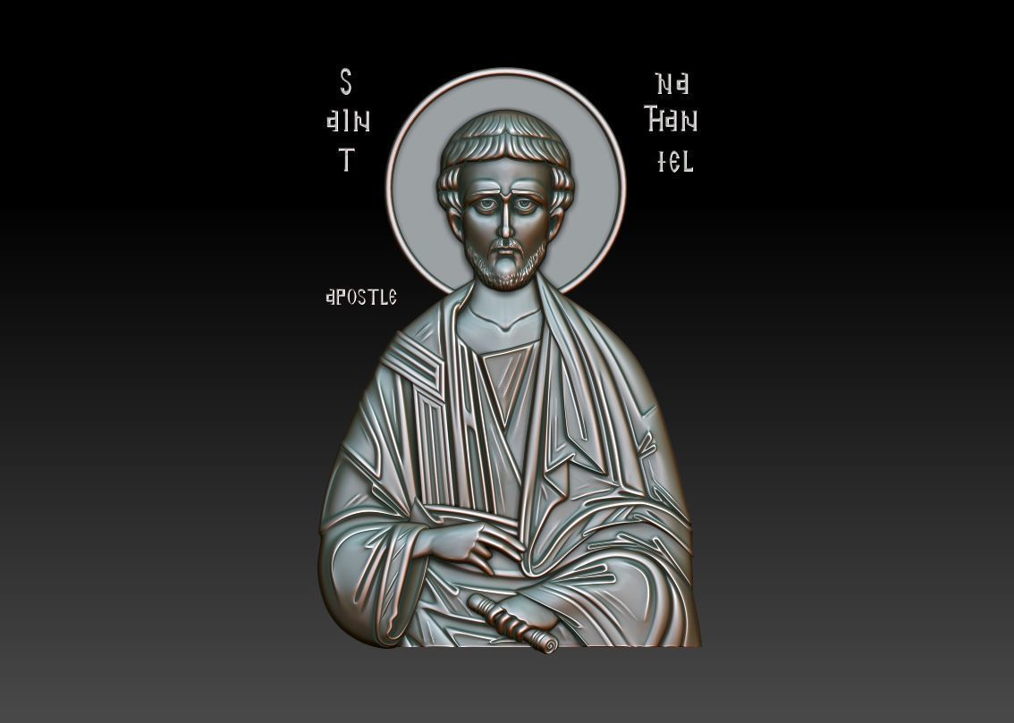 Apostle Bartholomew 3d model 3D model_8