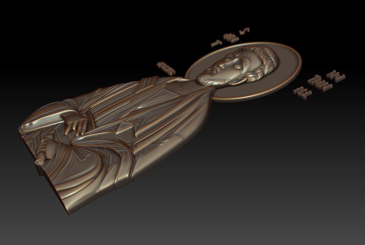 Apostle Bartholomew 3d model 3D model_4