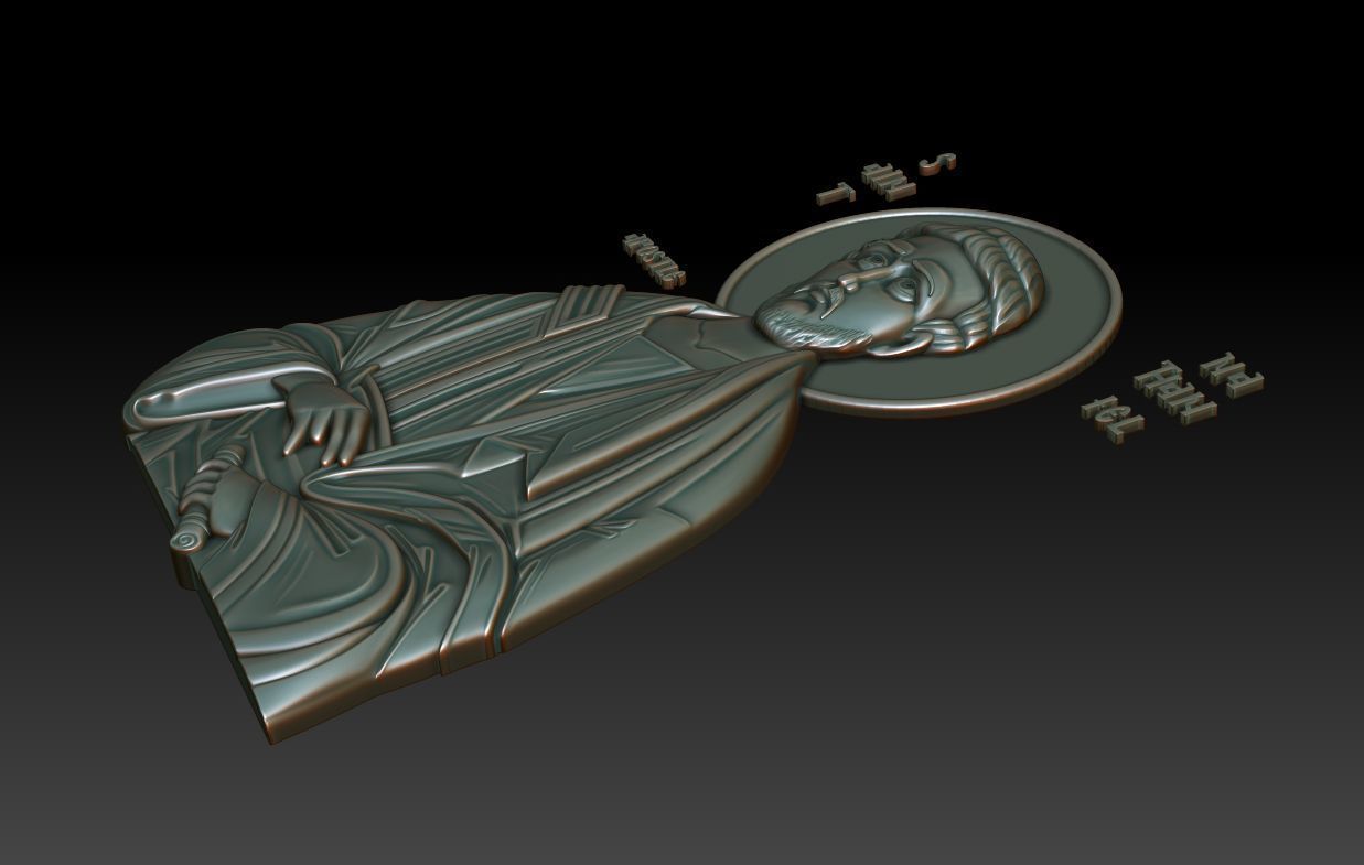 Apostle Bartholomew 3d model 3D model_11