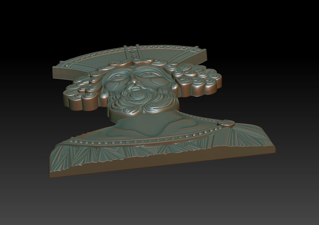 Holy Prophet King David 3d model for CNC 3D model_3
