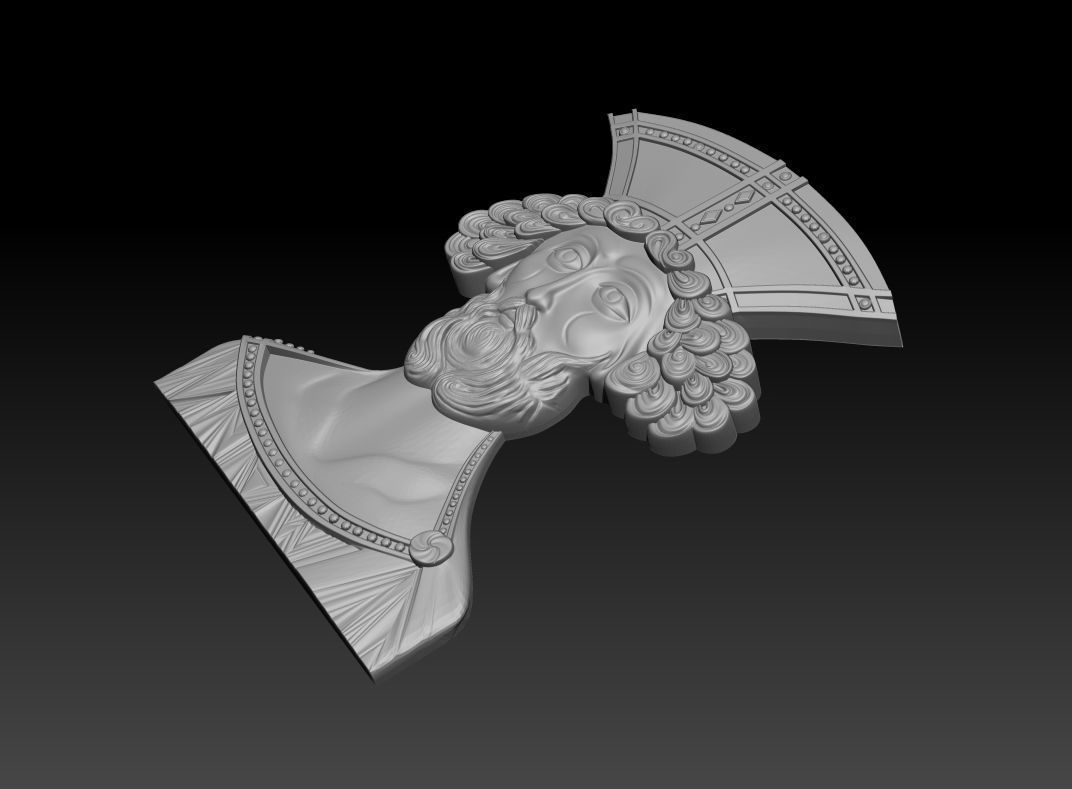 Holy Prophet King David 3d model for CNC 3D model_11