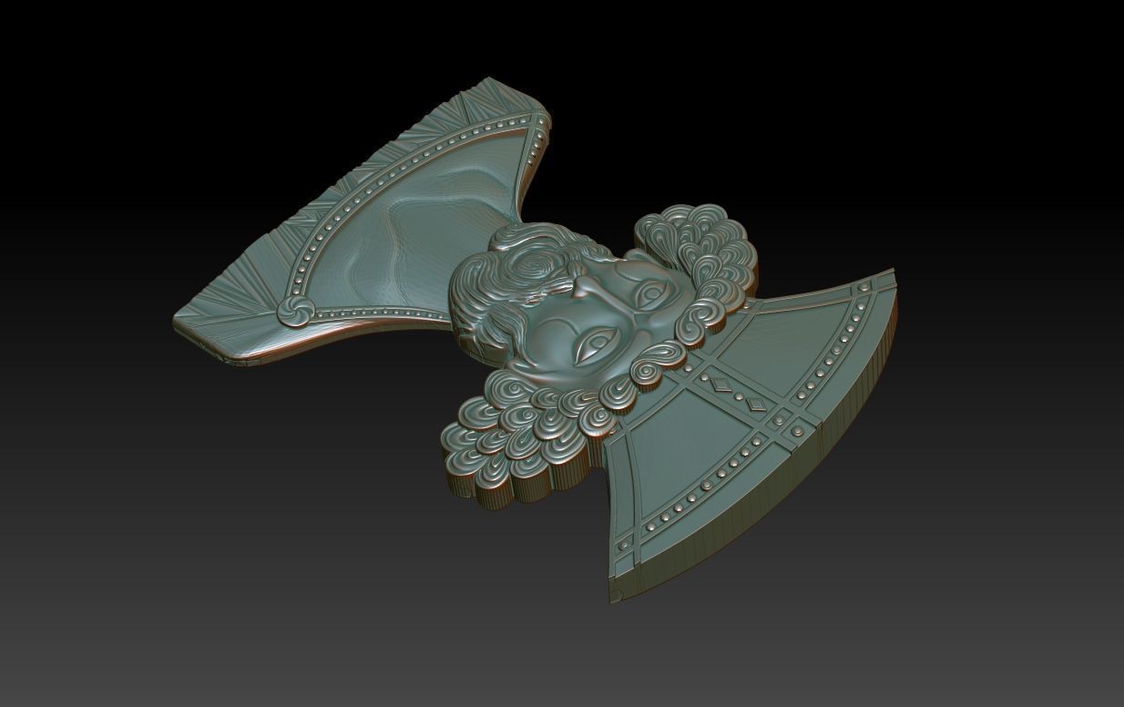 Holy Prophet King David 3d model for CNC 3D model_5