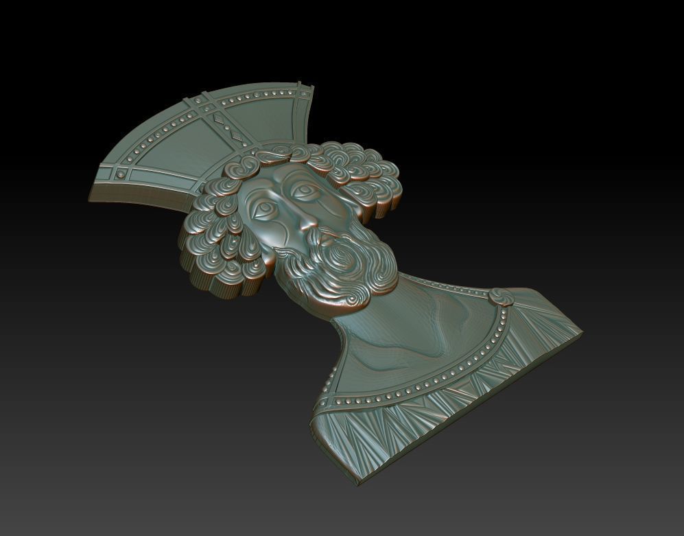 Holy Prophet King David 3d model for CNC 3D model_2