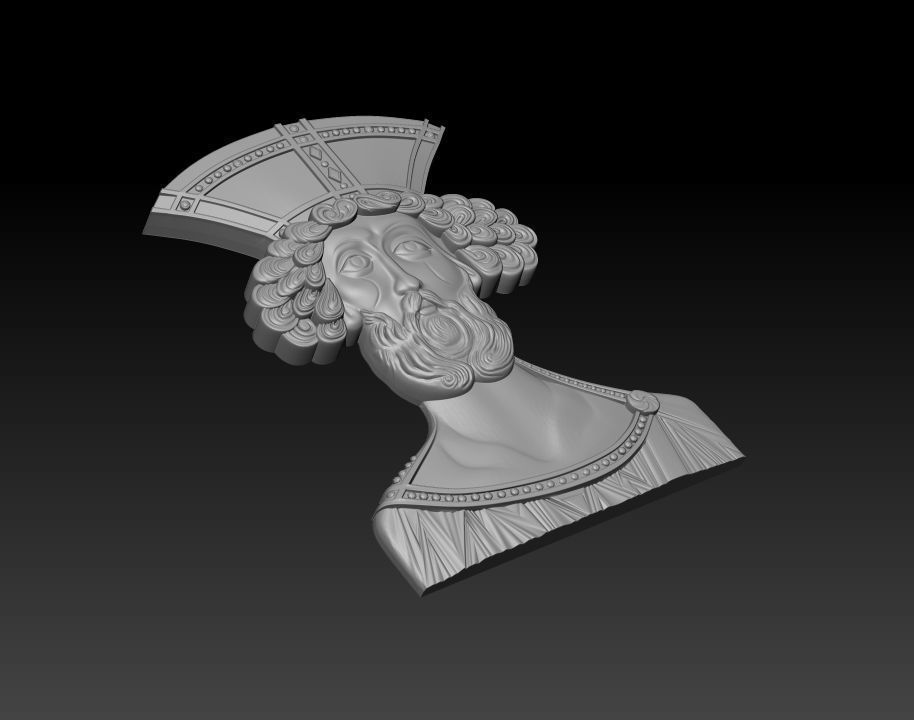 Holy Prophet King David 3d model for CNC 3D model_10