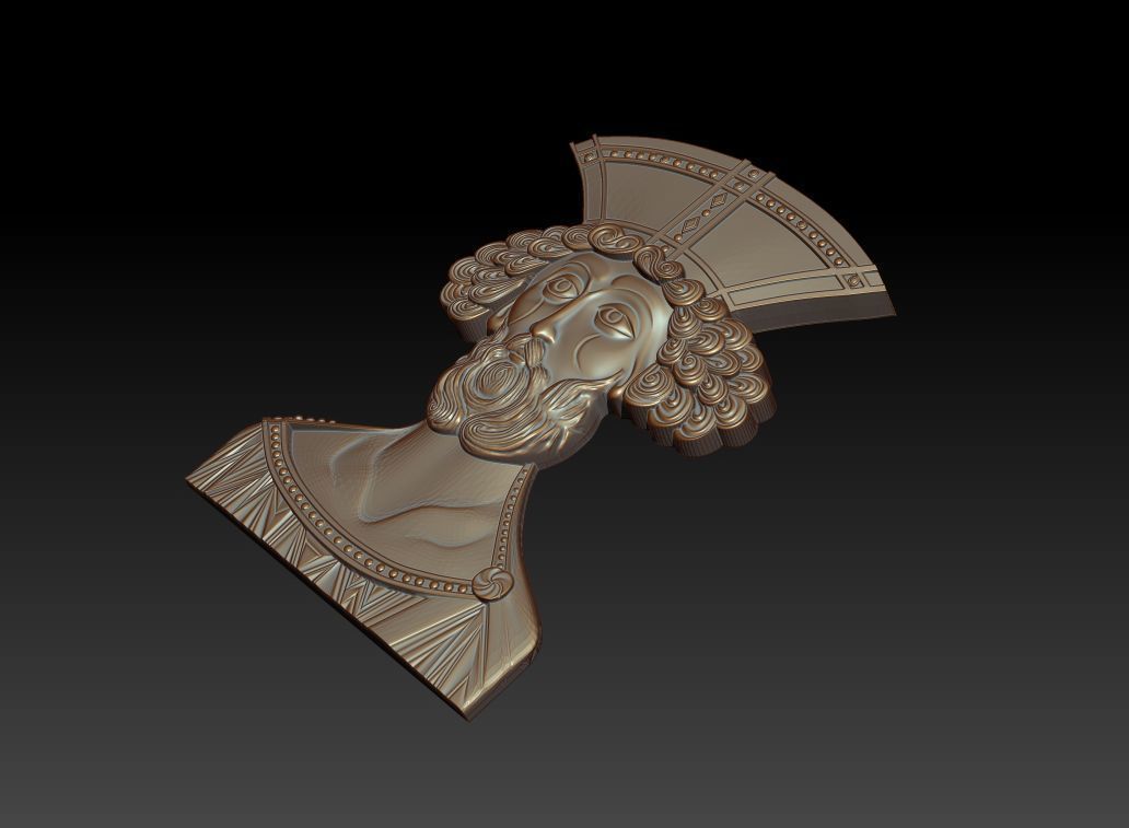 Holy Prophet King David 3d model for CNC 3D model_8