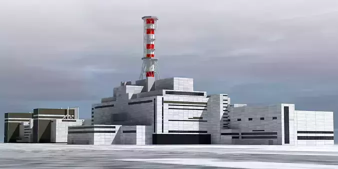 Chernobyl Nuclear Power Plant Free 3D model