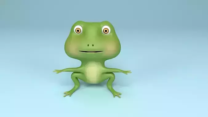Frog cartoon