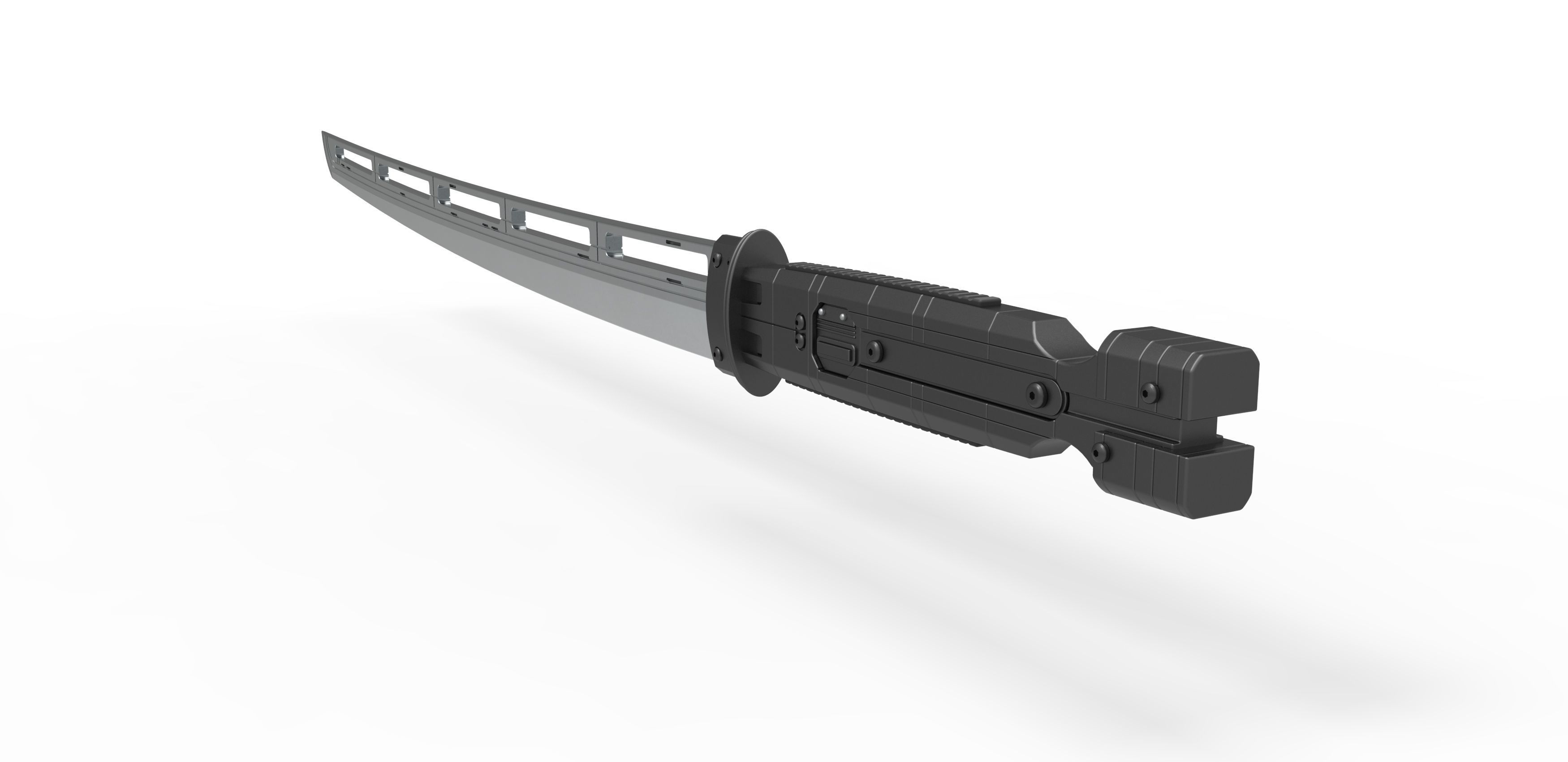 Sword of Hawkeye Ronin from the movie Avengers Endgame 2019 3D print model_9