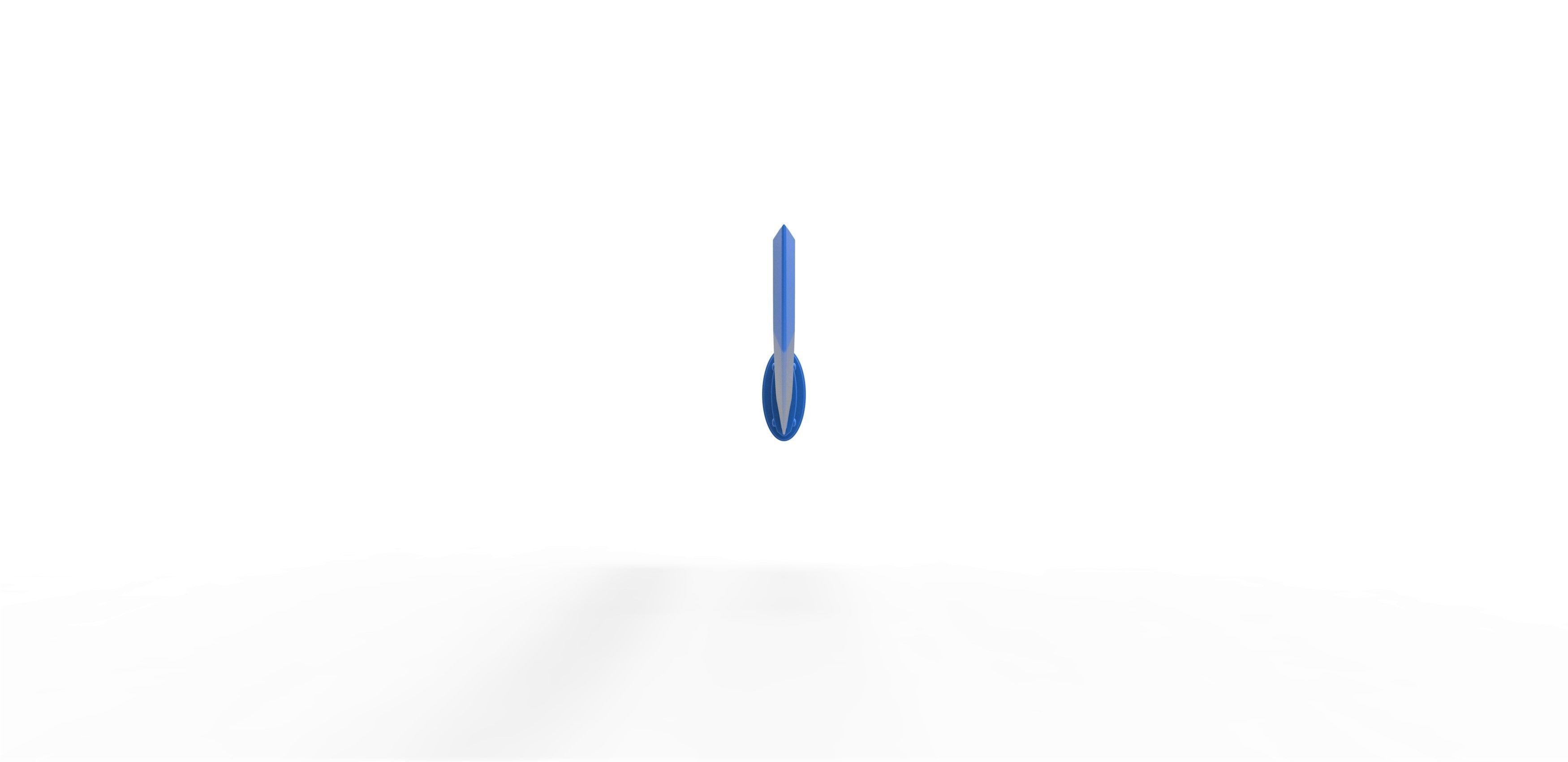 Sword of Hawkeye Ronin from the movie Avengers Endgame 2019 3D print model_16