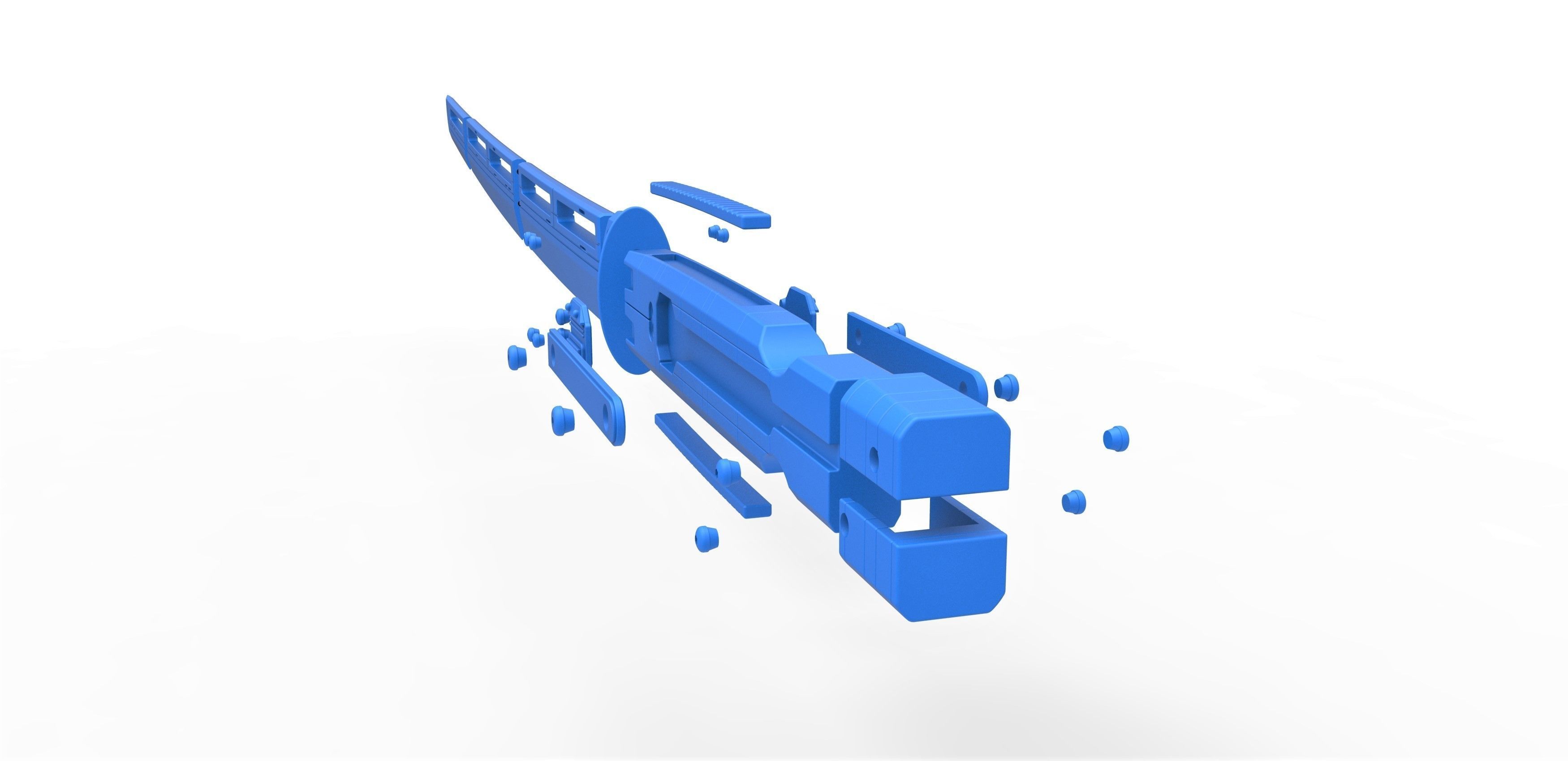 Sword of Hawkeye Ronin from the movie Avengers Endgame 2019 3D print model_31