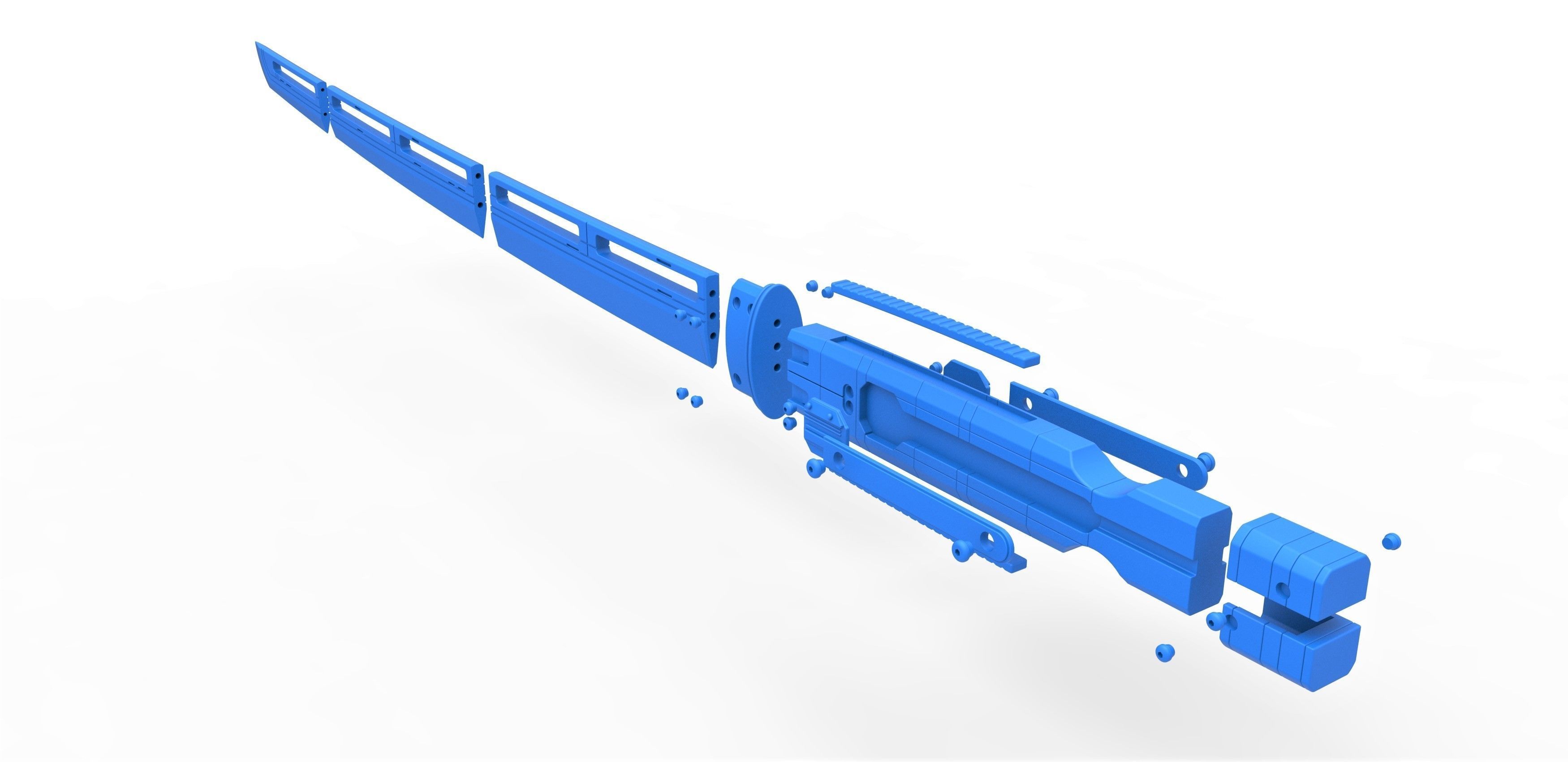 Sword of Hawkeye Ronin from the movie Avengers Endgame 2019 3D print model_30