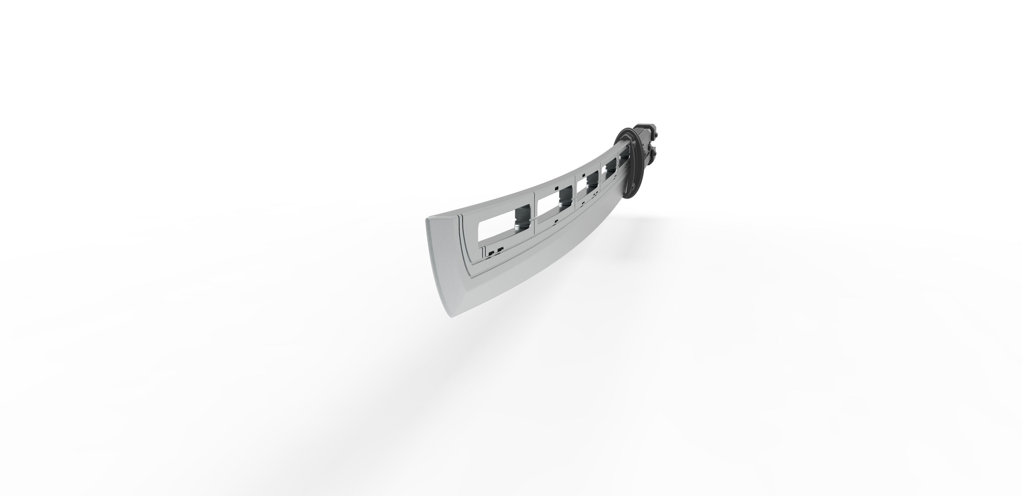 Sword of Hawkeye Ronin from the movie Avengers Endgame 2019 3D print model_3