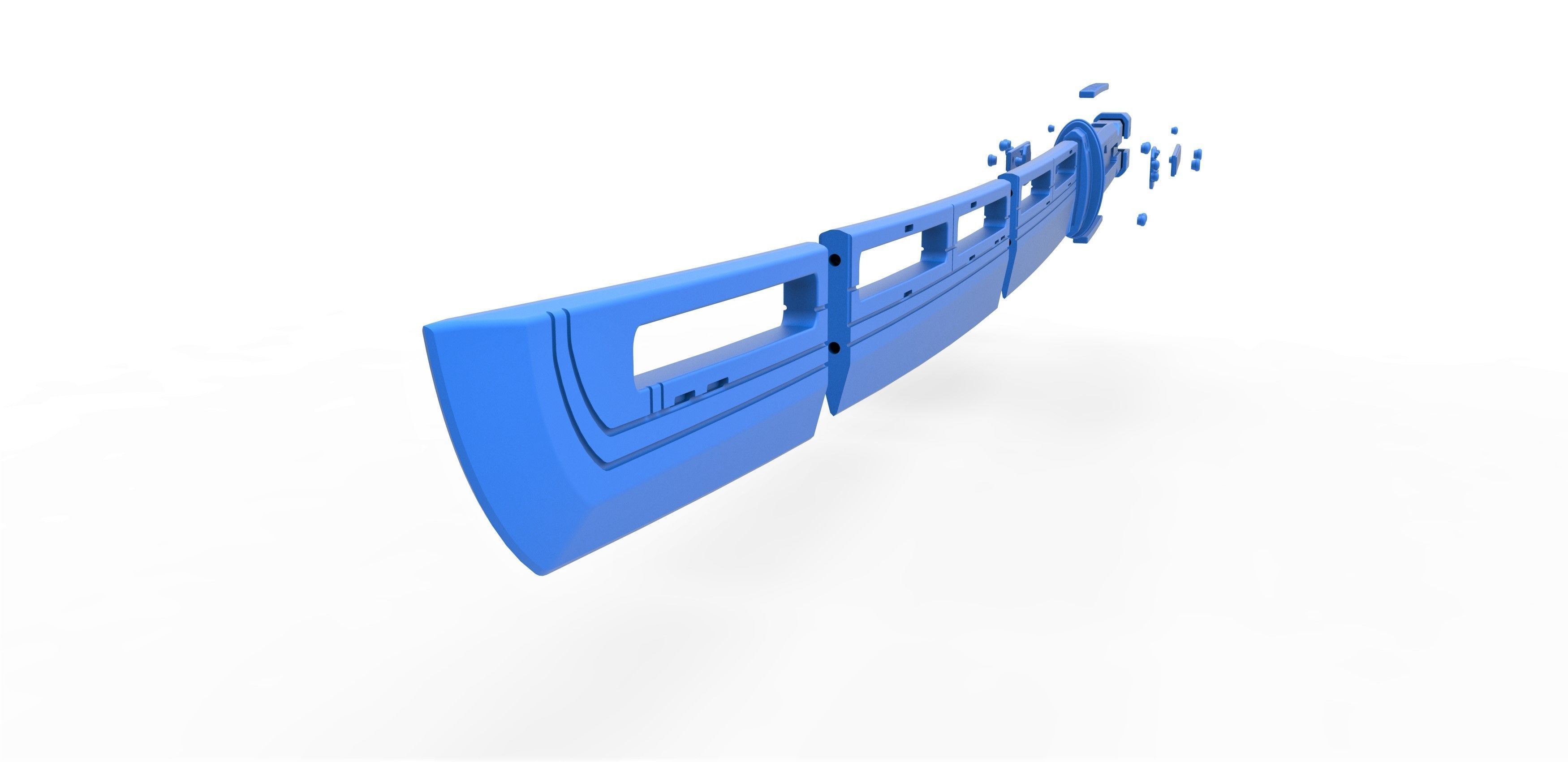 Sword of Hawkeye Ronin from the movie Avengers Endgame 2019 3D print model_27