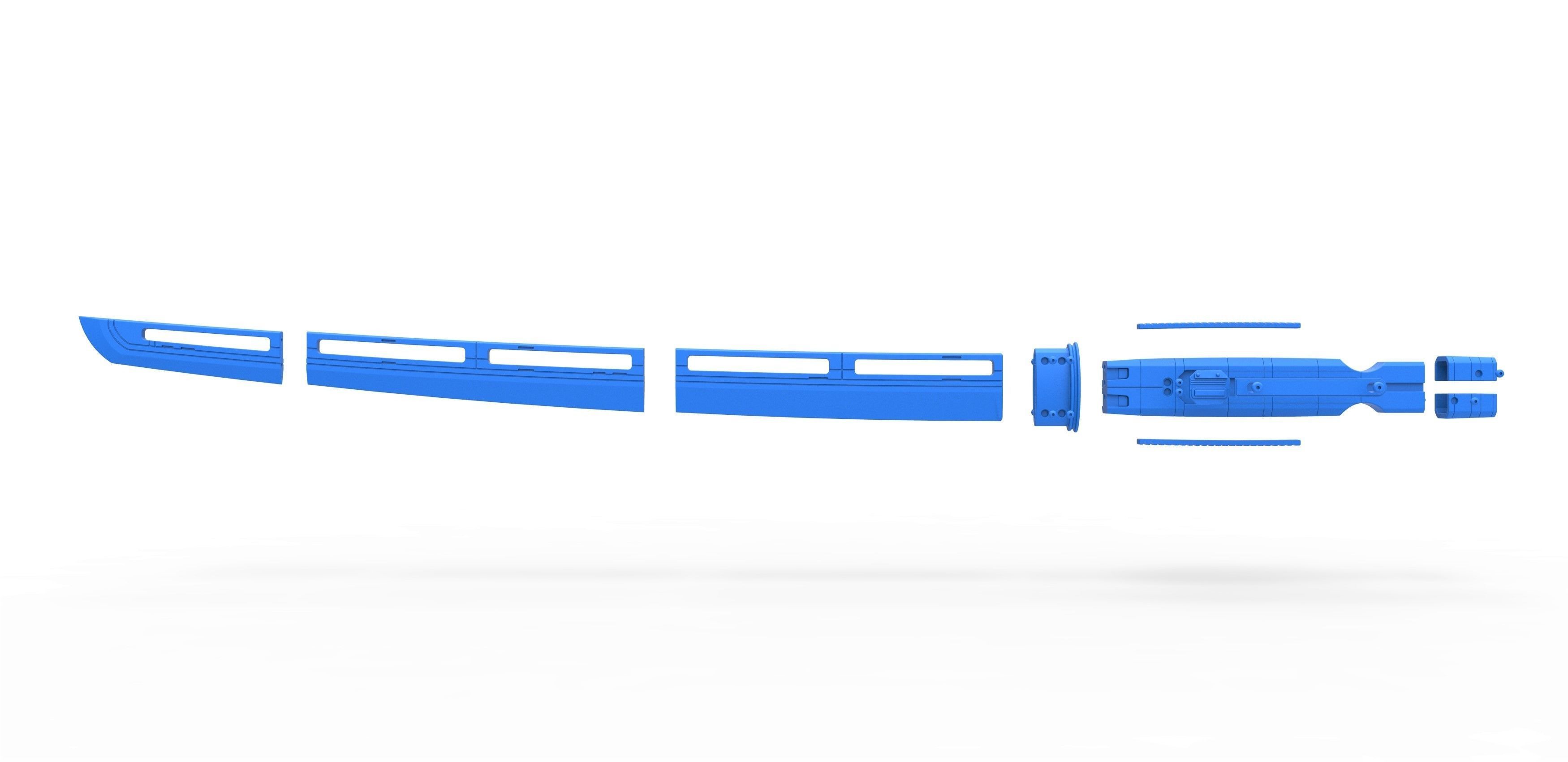 Sword of Hawkeye Ronin from the movie Avengers Endgame 2019 3D print model_28