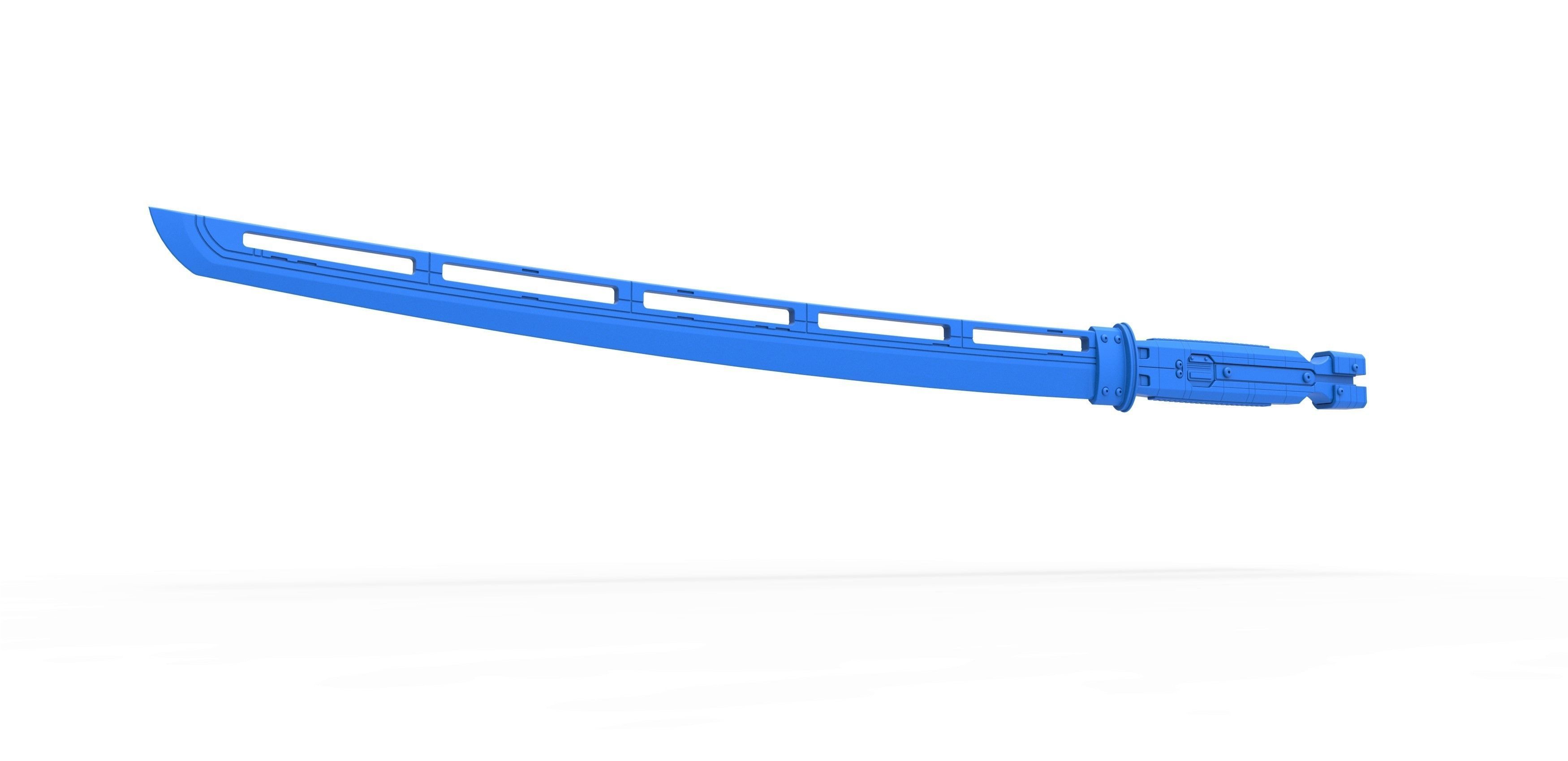 Sword of Hawkeye Ronin from the movie Avengers Endgame 2019 3D print model_13