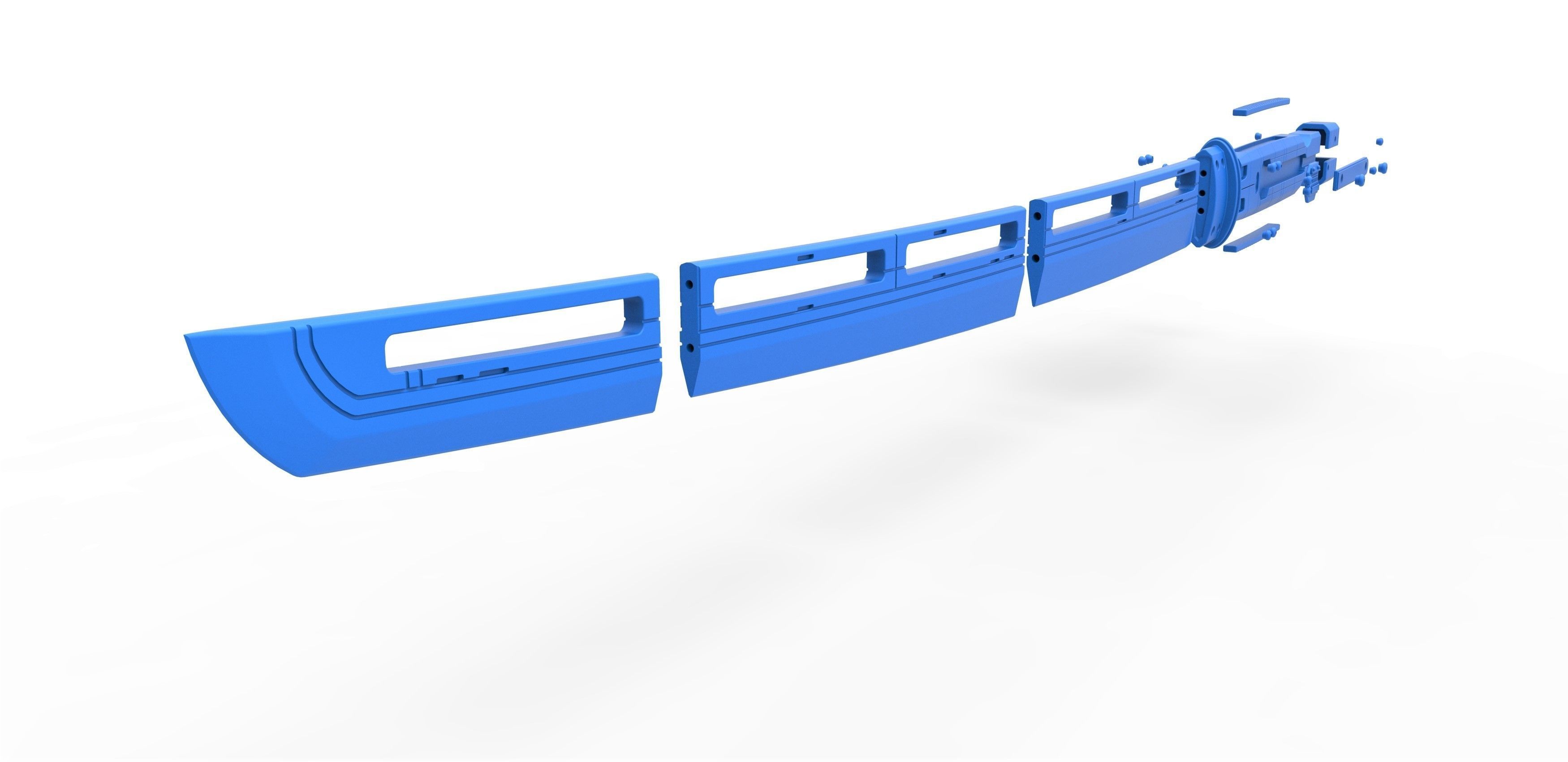 Sword of Hawkeye Ronin from the movie Avengers Endgame 2019 3D print model_26