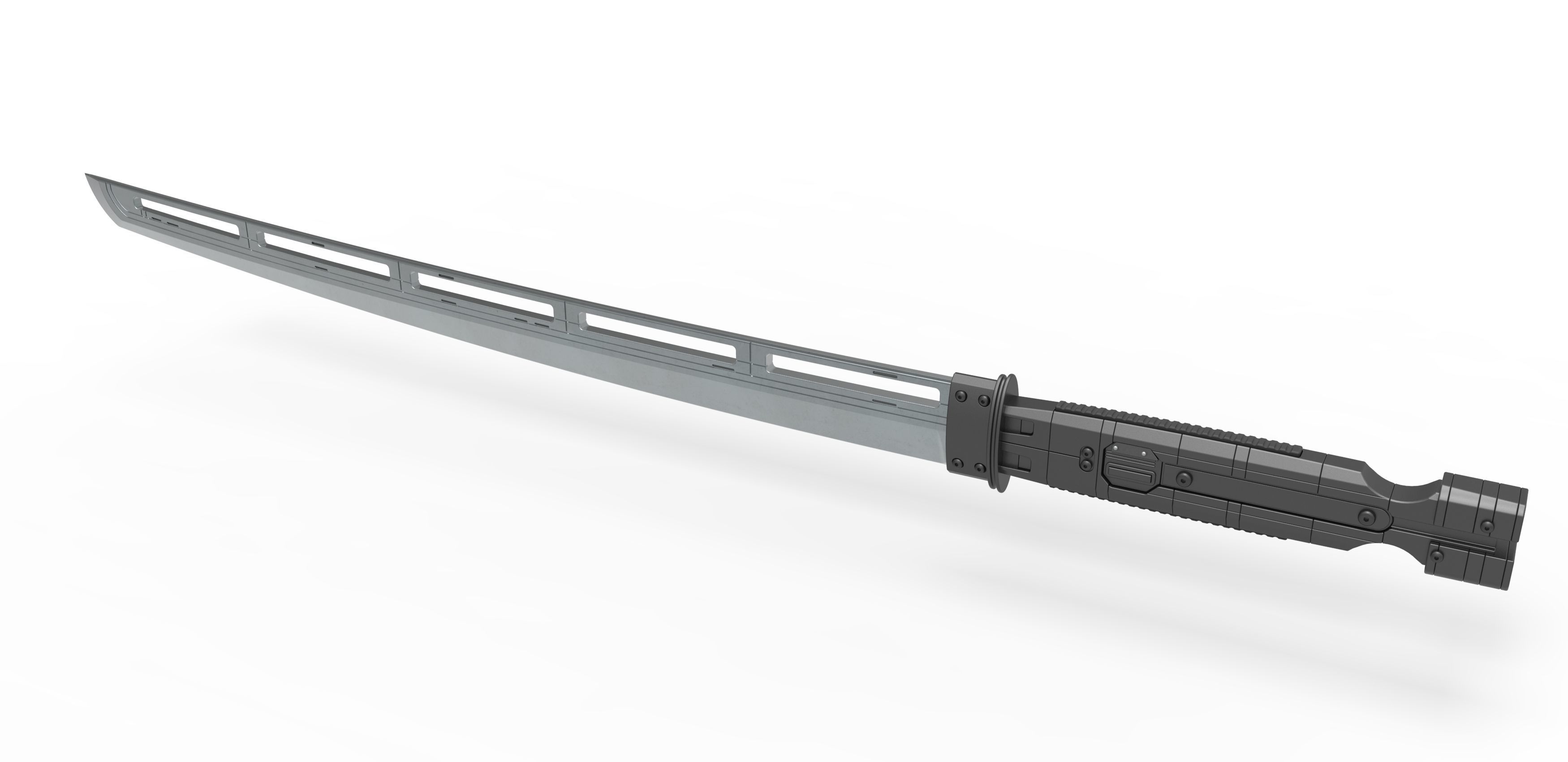 Sword of Hawkeye Ronin from the movie Avengers Endgame 2019 3D print model_8