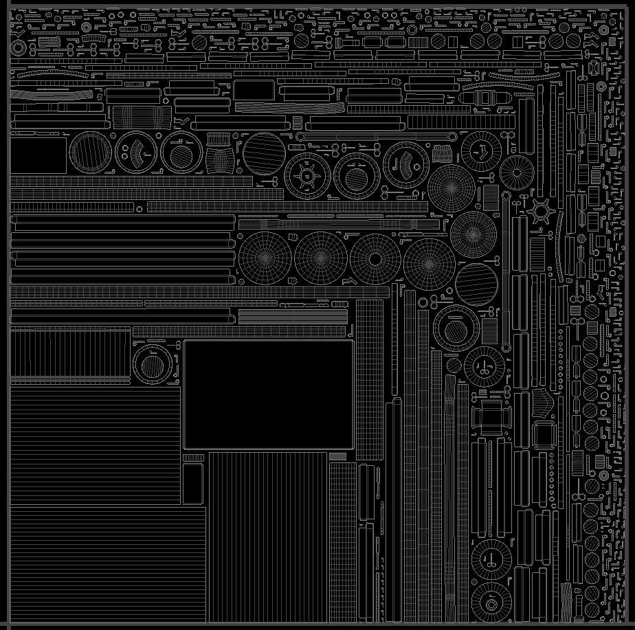Portable machinery device Low-poly 3D model_17