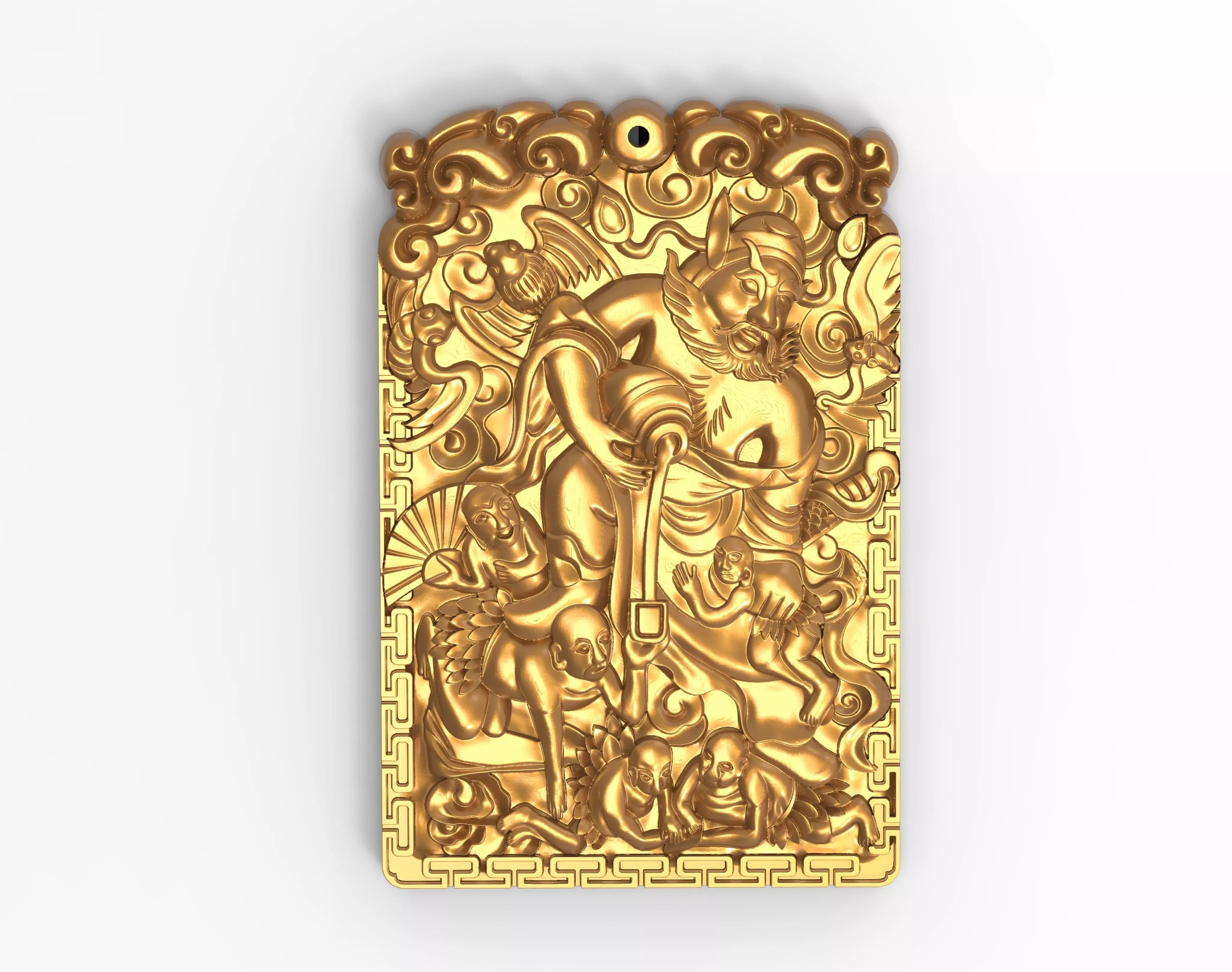 jade carving 3D print model