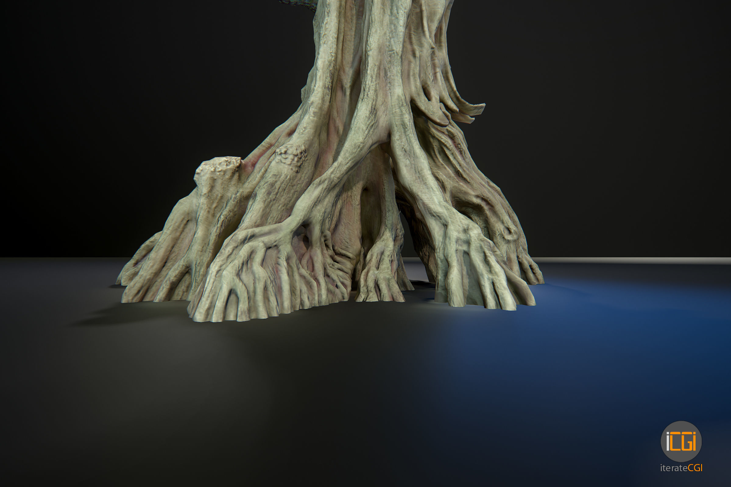 Alien Plant Mushroom Type2 Low-poly 3D model_19