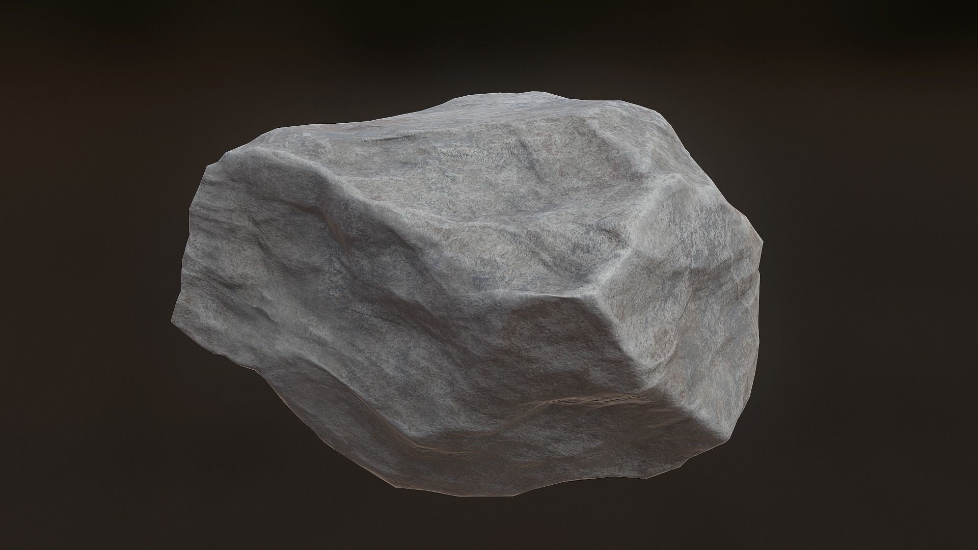 Stone Low-poly 3D Model rock Low-poly 3D model_9