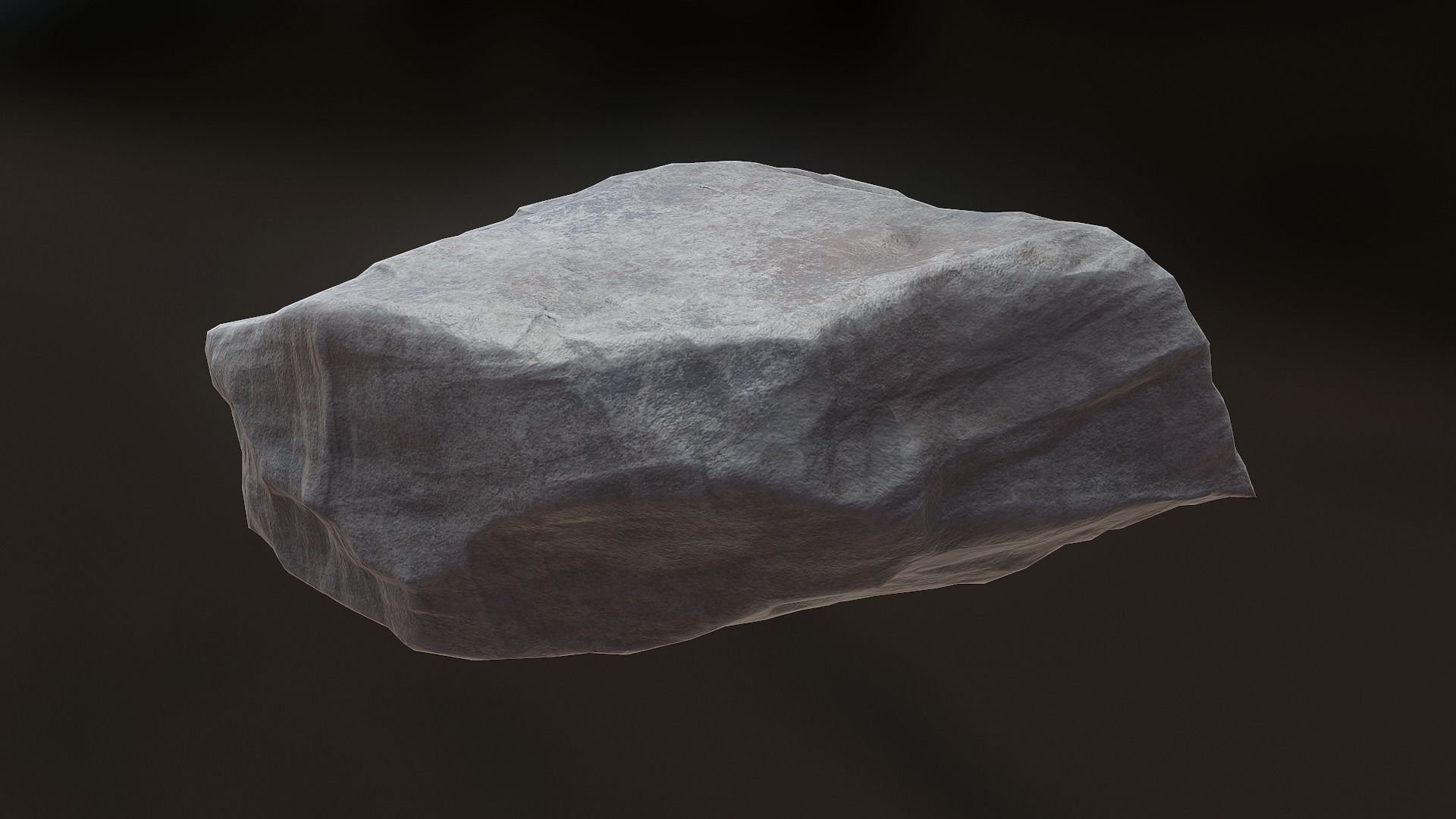 Stone Low-poly 3D Model rock Low-poly 3D model_6