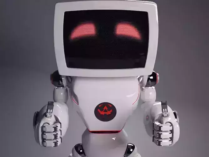 Robot giving thumbs