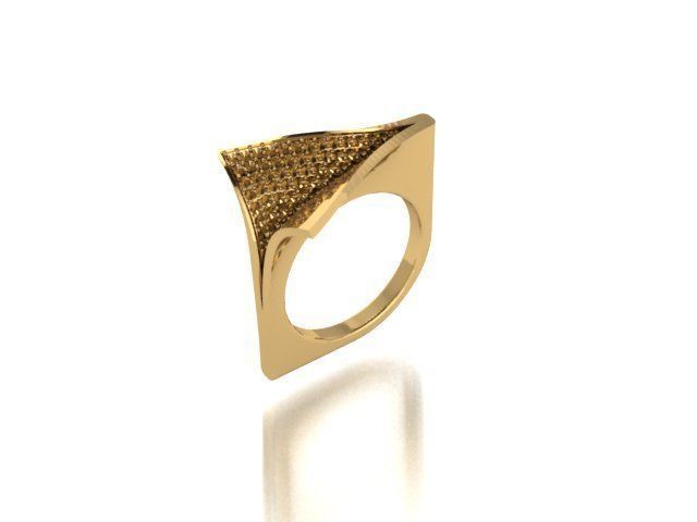 diamond rings 25 pieces in 1  3D print model_4