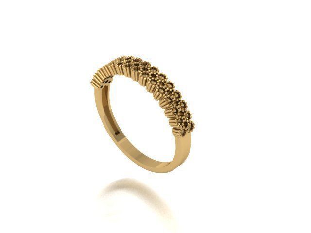 diamond rings 25 pieces in 1  3D print model_46