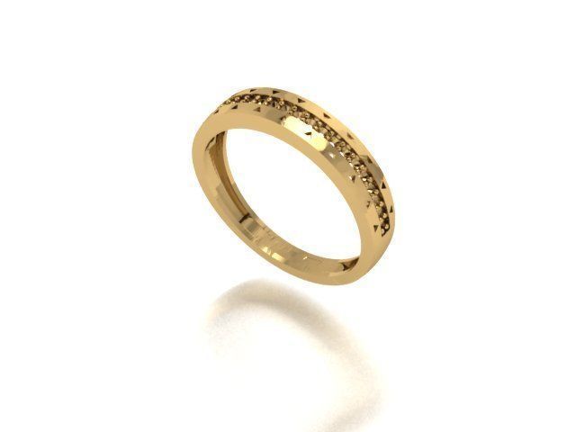 diamond rings 25 pieces in 1  3D print model_48