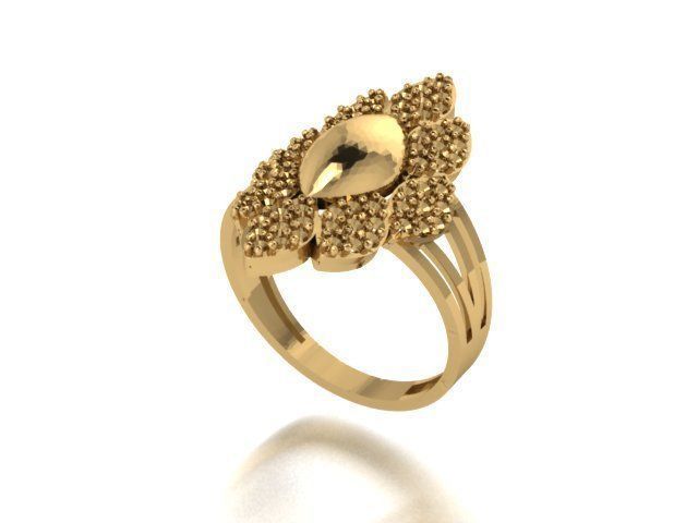 diamond rings 25 pieces in 1  3D print model_8