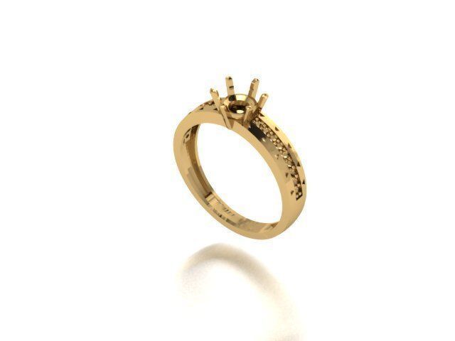 diamond rings 25 pieces in 1  3D print model_52