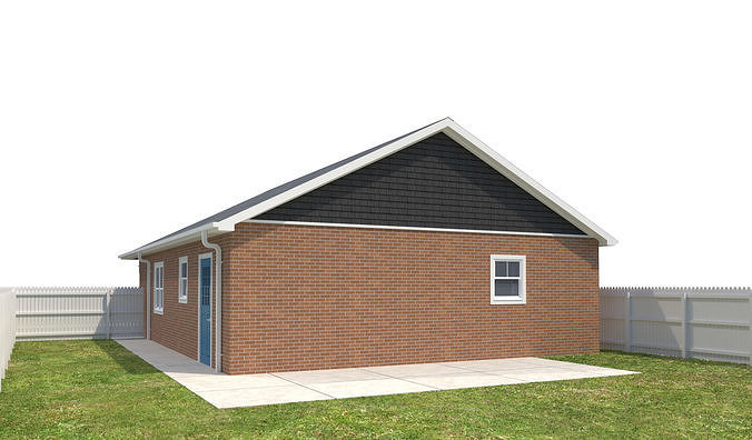 House-065 3D model 4