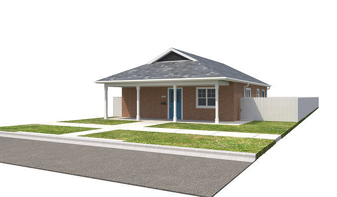 House-065 3D model 2