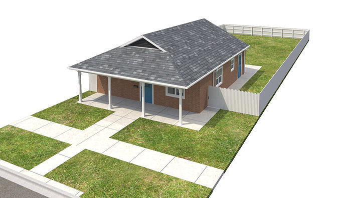 House-065 3D model 6