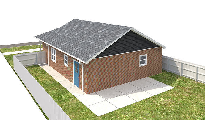 House-065 3D model 7