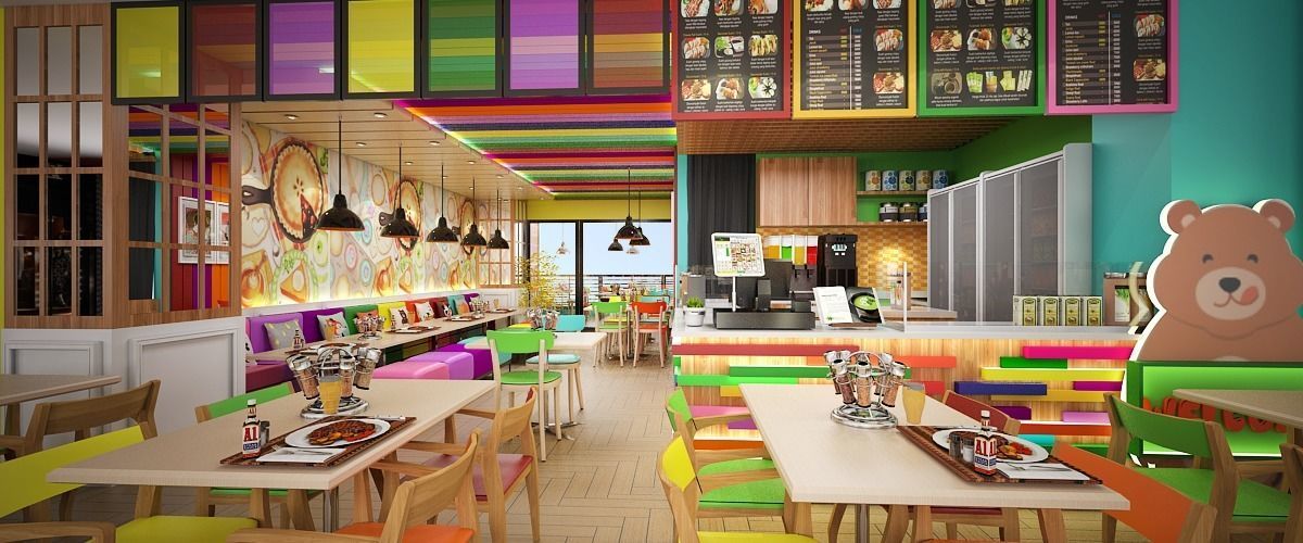 Japanesse Cafe Itadaikimasu 3D model_1