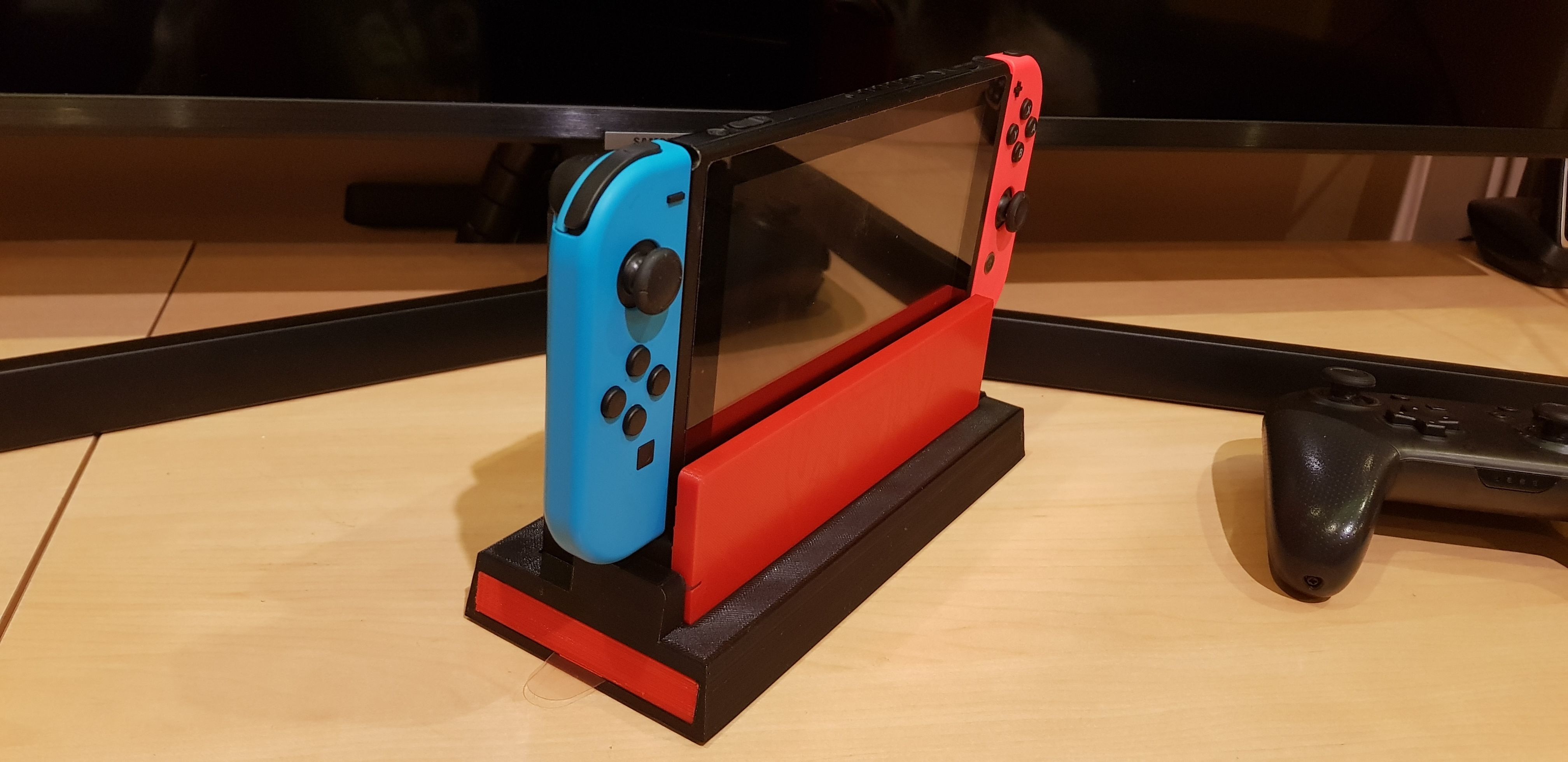 Stand HDD for Nintendo Switch 3D print model_2