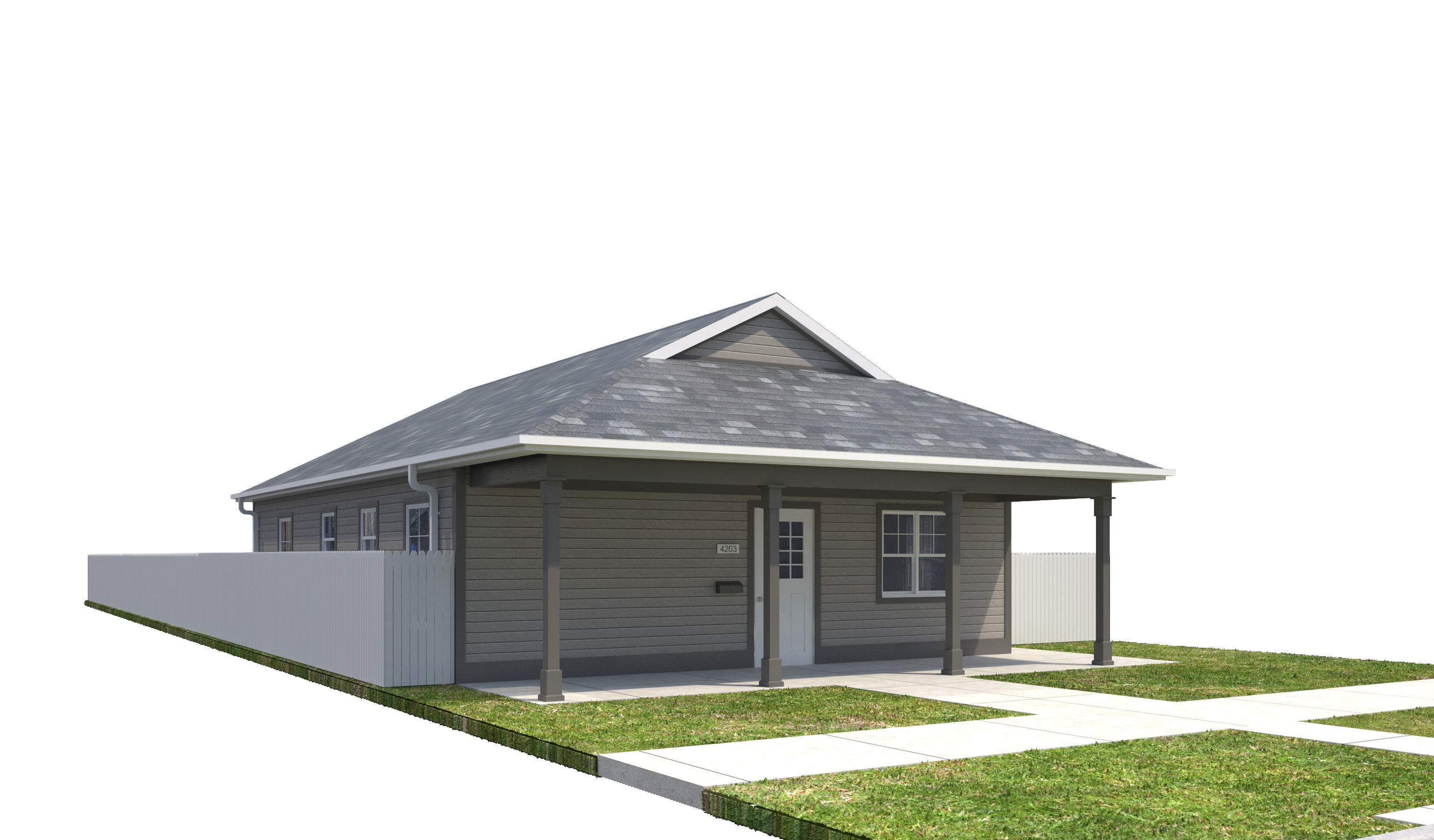 House-063 3D model_2