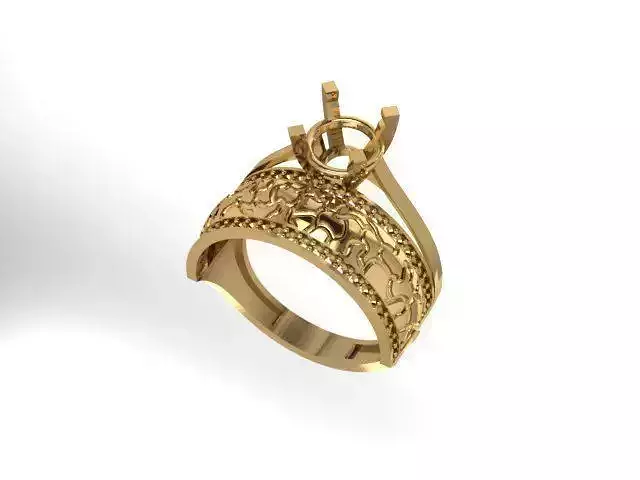 solitaire ring wedding design 