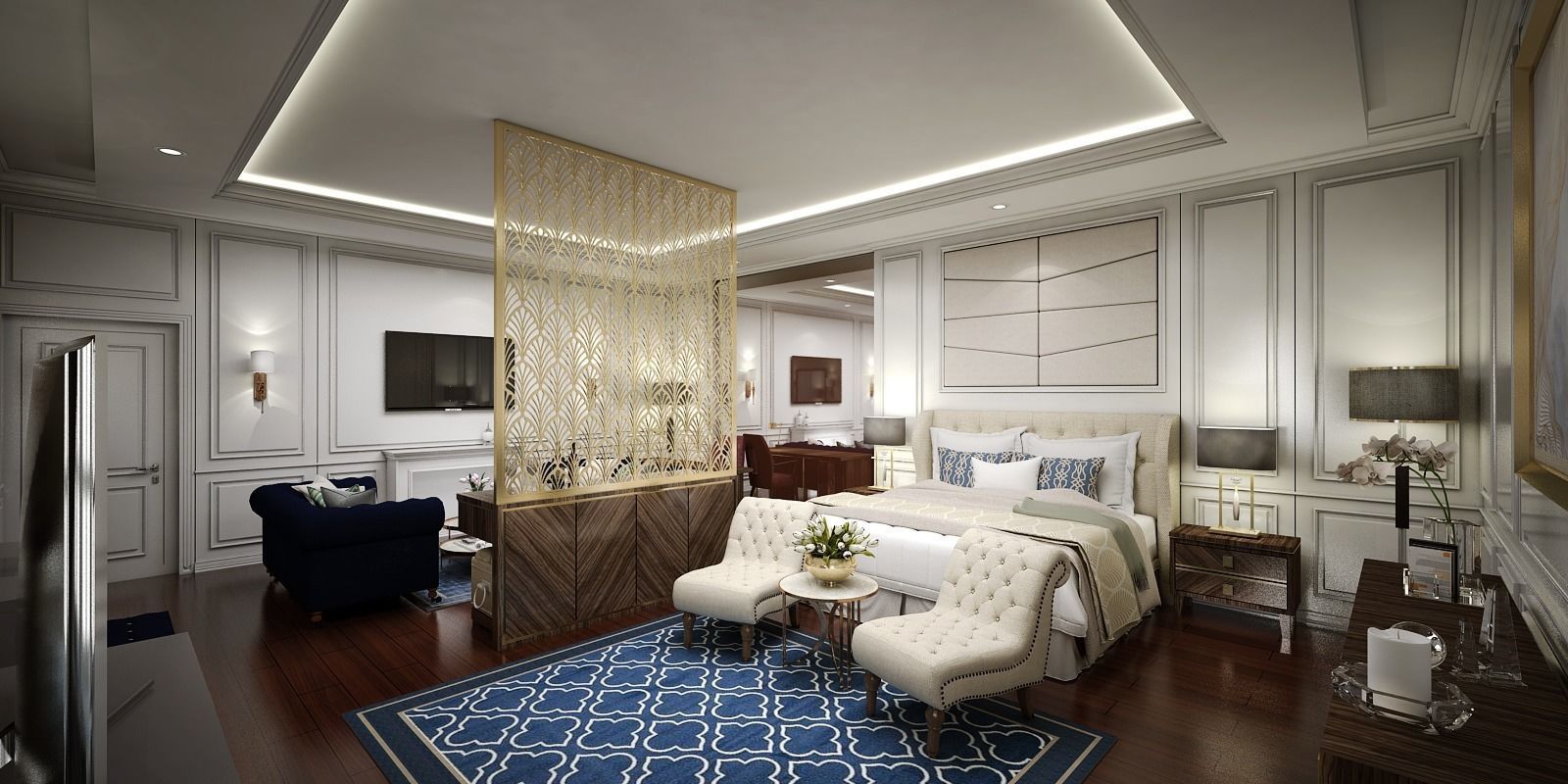 Master Bedroom 3D model_1