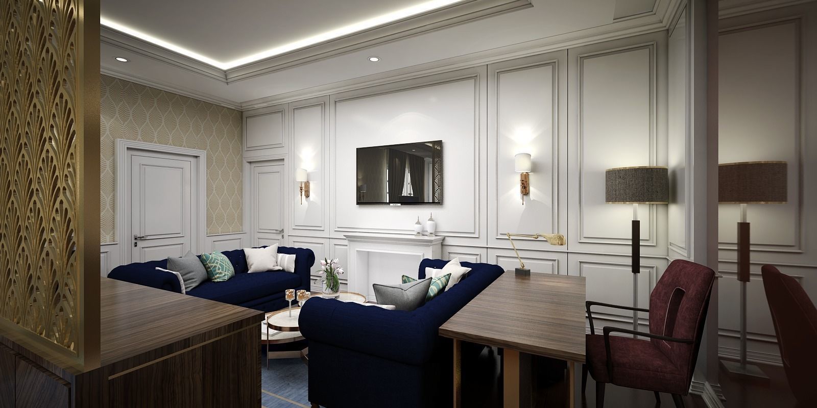 Master Bedroom 3D model_2